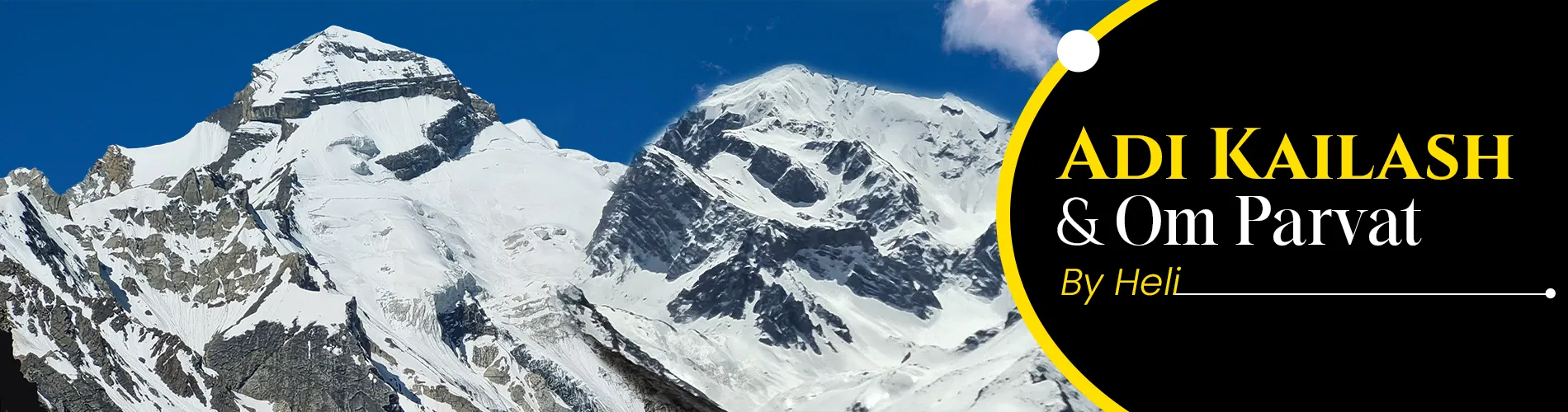 Adi Kailash and Om Parvat Darshan by Helicopter Ex Pithoragarh